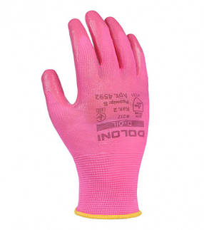 Рукавички Долоні 4592 D-OIL трикотаж нітрилове покриття неповний облив р.8(M) ДКГ, фото 2