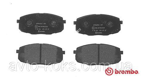 Brembo P30034 Гальмівні колодки передні KIA CEED Carens Soul Hyundai i30
