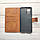 Чохол Сroco для Xiaomi Redmi Note 11 / Note 11S книжка з візитівкою Коричневий, фото 3