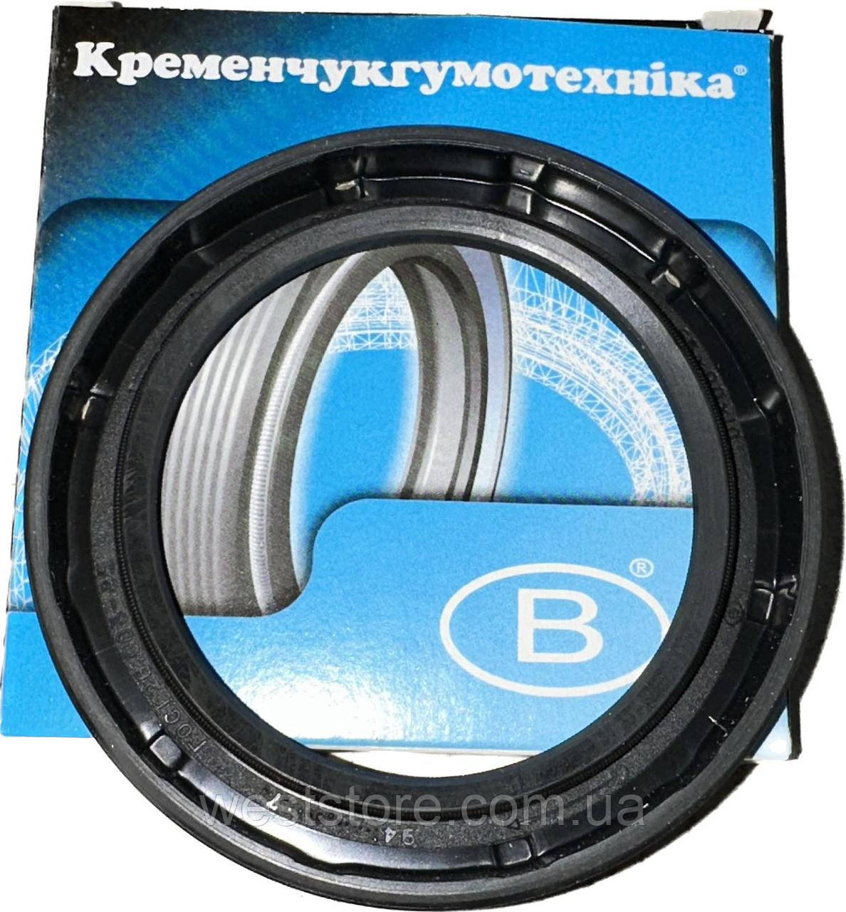 Сальник колінвала ЗАЗ-968 Запоріжок (65х90х10) КРТ задній прогумований чорний 968-1005159-01 (903)