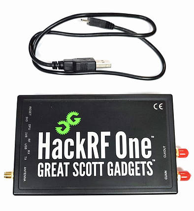 HackRF One SDR-трансівер (1 МГц – 6 ГГц) оригінал від GREAT SCOTT GADGETS БВ, фото 1