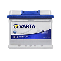 Акумулятор автомобільний Varta Blue Dynamic 12V44Ah 440A B18 P+(правий плюс) D24 544402044