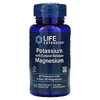Potassium With Magnesium Life Extension, 60 капсул