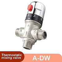 Термостатичний змішувач Senselen A-DW G1/2 для бойлера, ГВП. Змішувальний клапан з термостатом. Антиопік.