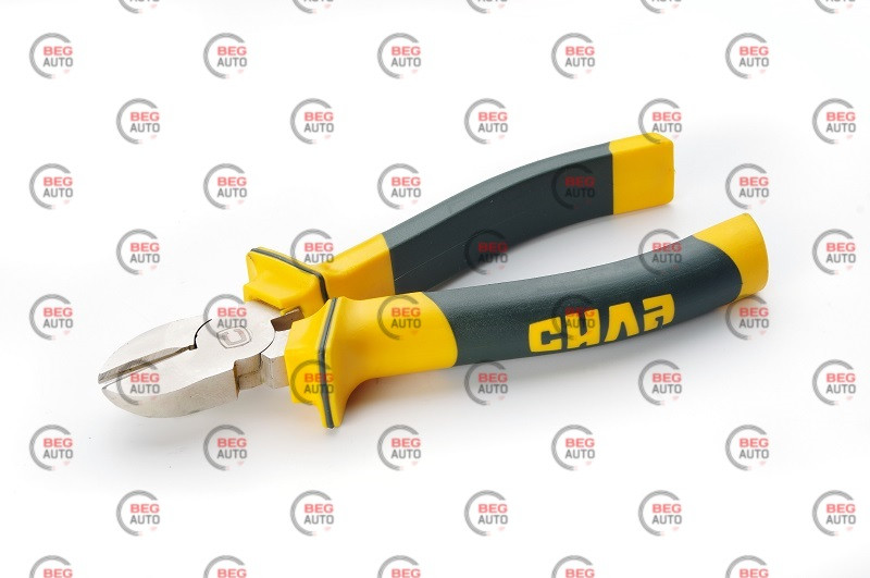 Бокорізи 160мм чорно-жовті ручки (310402) (Сила)