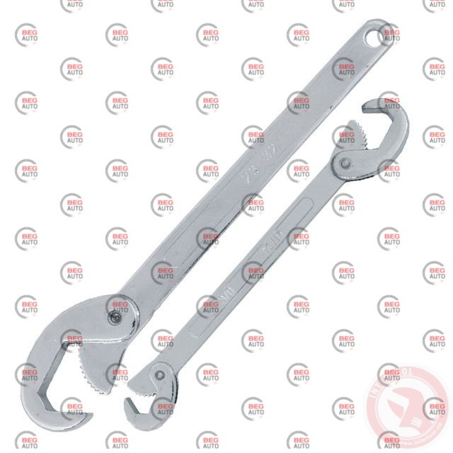 Ключі трубні накидні 9-22мм, 23-32мм (2шт) (XT-3002) (Intertool)