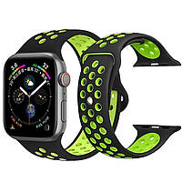 Ремінець силіконовий INKAX WB-02 для Apple Watch NIKE 42мм | 44мм | 45мм | 49мм GREEN