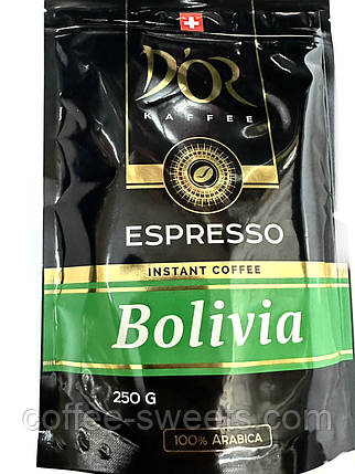 D'OR Espresso Bolivia 250 г розчинний, фото 2