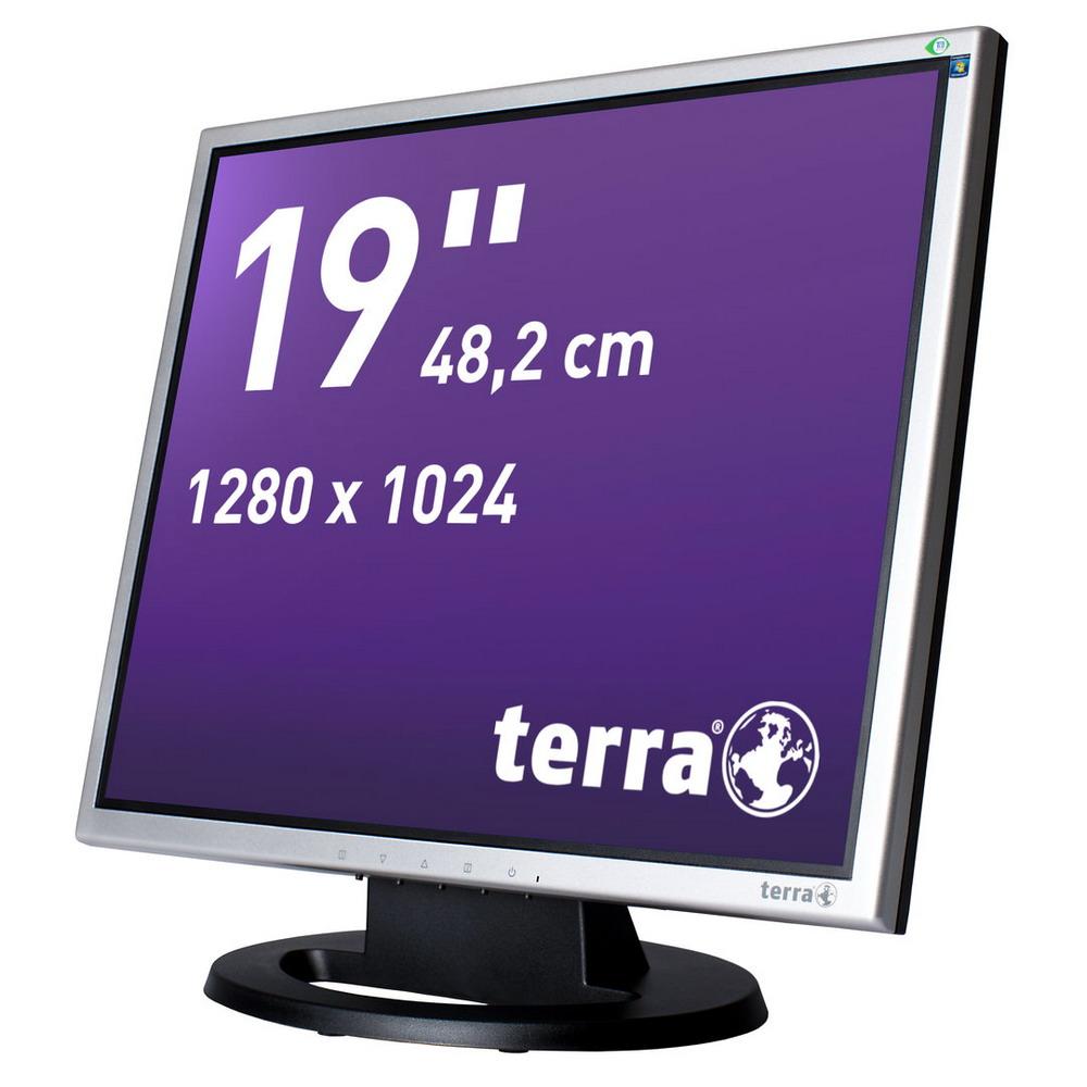 Монітор 19" 1280*1024 Terra LCD/LED 1940 HA LED VGA DVI MM Pivot сріб.+чорн. бв з кабелями A