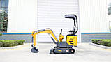 Міні-екскаватор Berger Kraus BK900AS поворотна стріла з ковшем 380 мм, фото 10