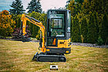 Міні-екскаватор Berger Kraus BK800KS поворотна кабіна з ковшем 380 мм, фото 3