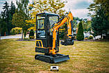 Міні-екскаватор Berger Kraus BK800KS поворотна кабіна з ковшем 380 мм, фото 7