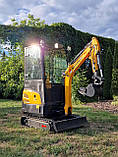 Міні-екскаватор Berger Kraus BK1500KS з кабіною та аксесуарами YANMAR, фото 8