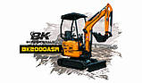 Міні-екскаватор Berger Kraus BK2000ASR з аксесуарами YANMAR, фото 3