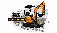 Мини-экскаватор Berger Kraus BK2000ASR с аксессуарами YANMAR