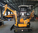 Міні-екскаватор Berger Kraus BK2000ASR з аксесуарами YANMAR, фото 8