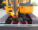 Міні-екскаватор Berger Kraus BK2000ASR з аксесуарами YANMAR, фото 9