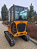Міні-екскаватор Berger Kraus BK2800ASR з кабіною KUBOTA, фото 4