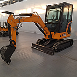 Міні-екскаватор Berger Kraus BK2800ASR з кабіною KUBOTA, фото 7