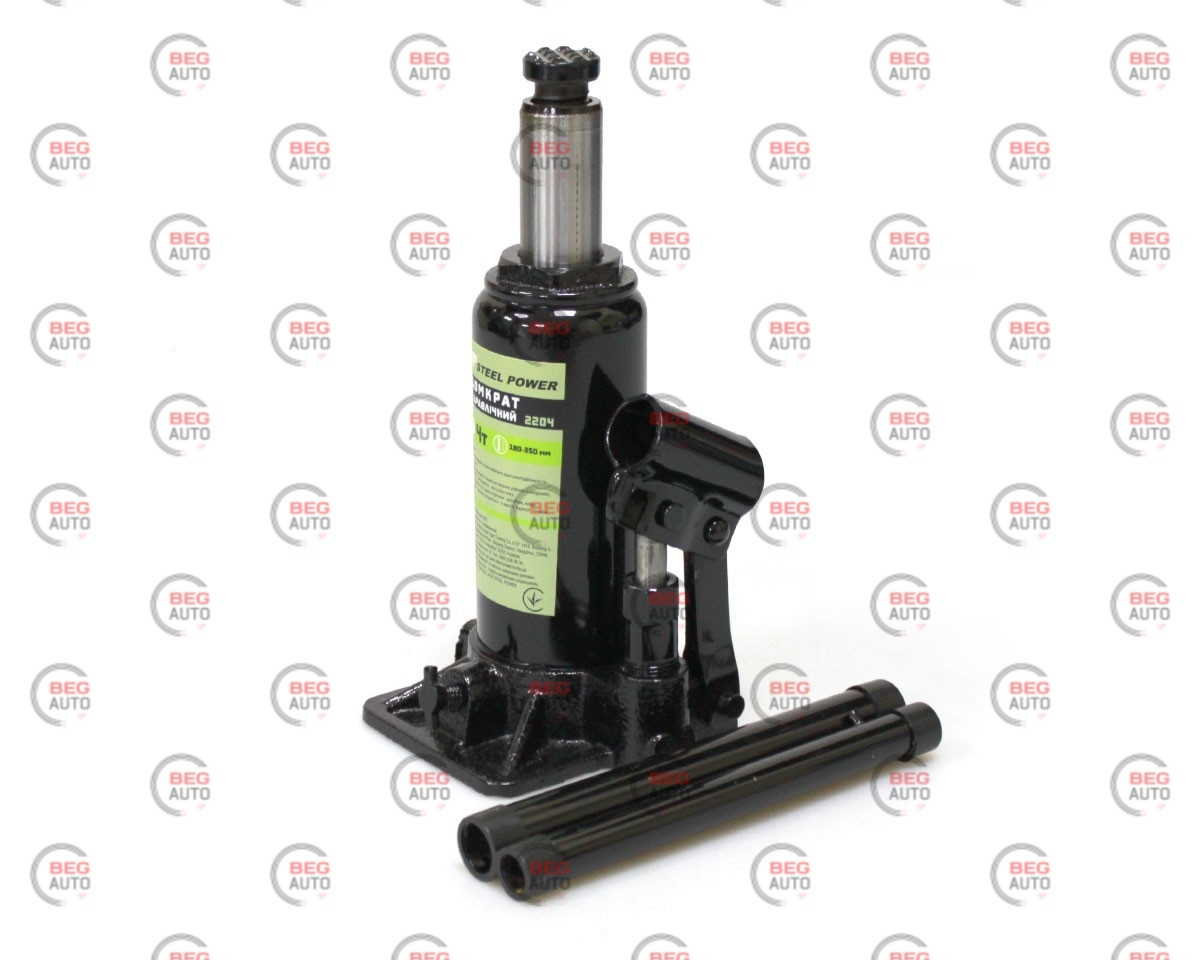 Домкрат гідравл. 4т 180-350мм (коробка) (SPR 2204) (Steel Power)