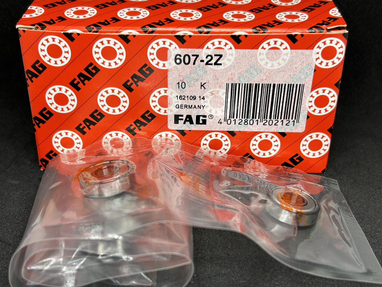 Підшипник 607 ZZ, 80017 (7*19*6) FAG GERMANY