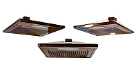 Витяжка для кухні Фортуна Класік 60см коричнева з решіткою 200 м3
