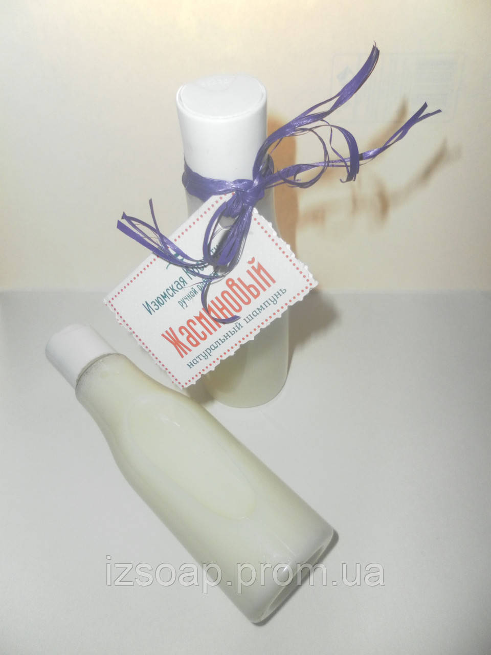 Натуральный шампунь для седых волос на экстракте жасмина - фото 1 - id-p1906645954