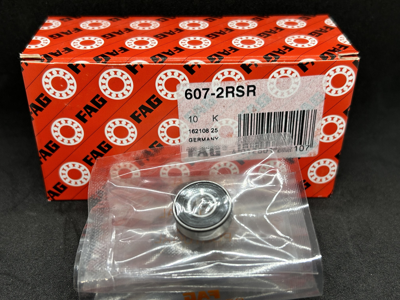 Підшипник 607 2RS, 180017 (7*19*6) FAG GERMANY