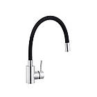 Кухонна мийка Kroner 5050 з нержавійки з сифоном, кошиком, дозатором і гнучким краном, раковина в кухню, фото 8