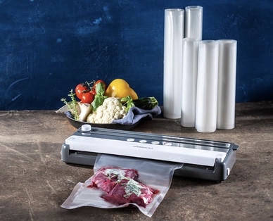 Вакууматор Quigg (Ambiano) GT-vbs-02 120w з різаком + пакети в подарунок Німеччина, фото 1