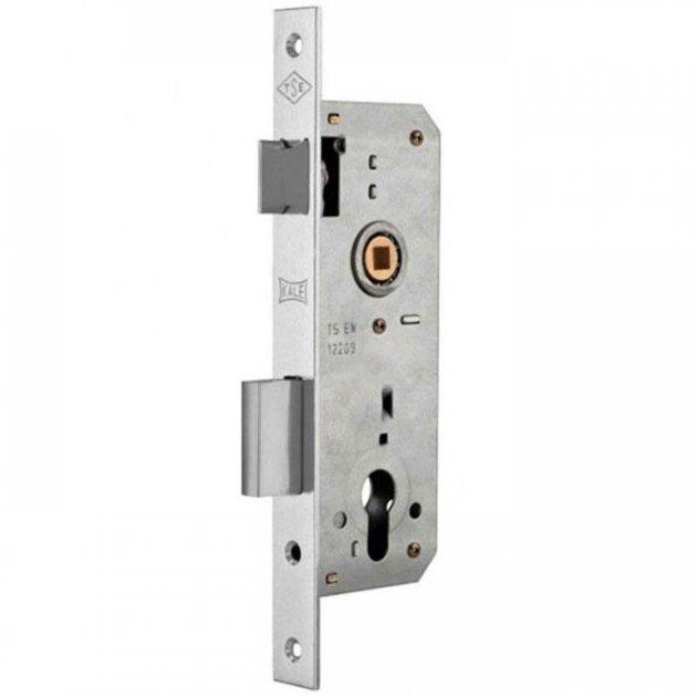 Замок врізний Kale 152 R 35 мм нікель (Туреччина)