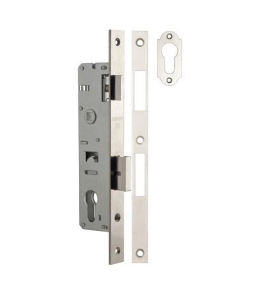 Корпус вузькопрофільного замка з клямкою Fuaro 153P-25/85 CP хром (Китай)