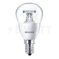 Набор 4 шт LED лампа PHILIPS LED P45 5.5-40W E14 2700K CL ND