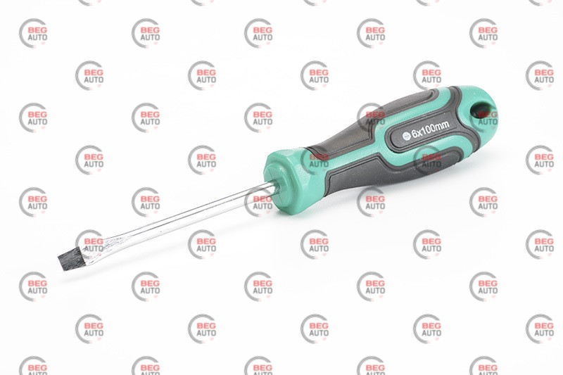 Викрутка шліцева 6 х 100 мм Стандарт (300653) (Сила)