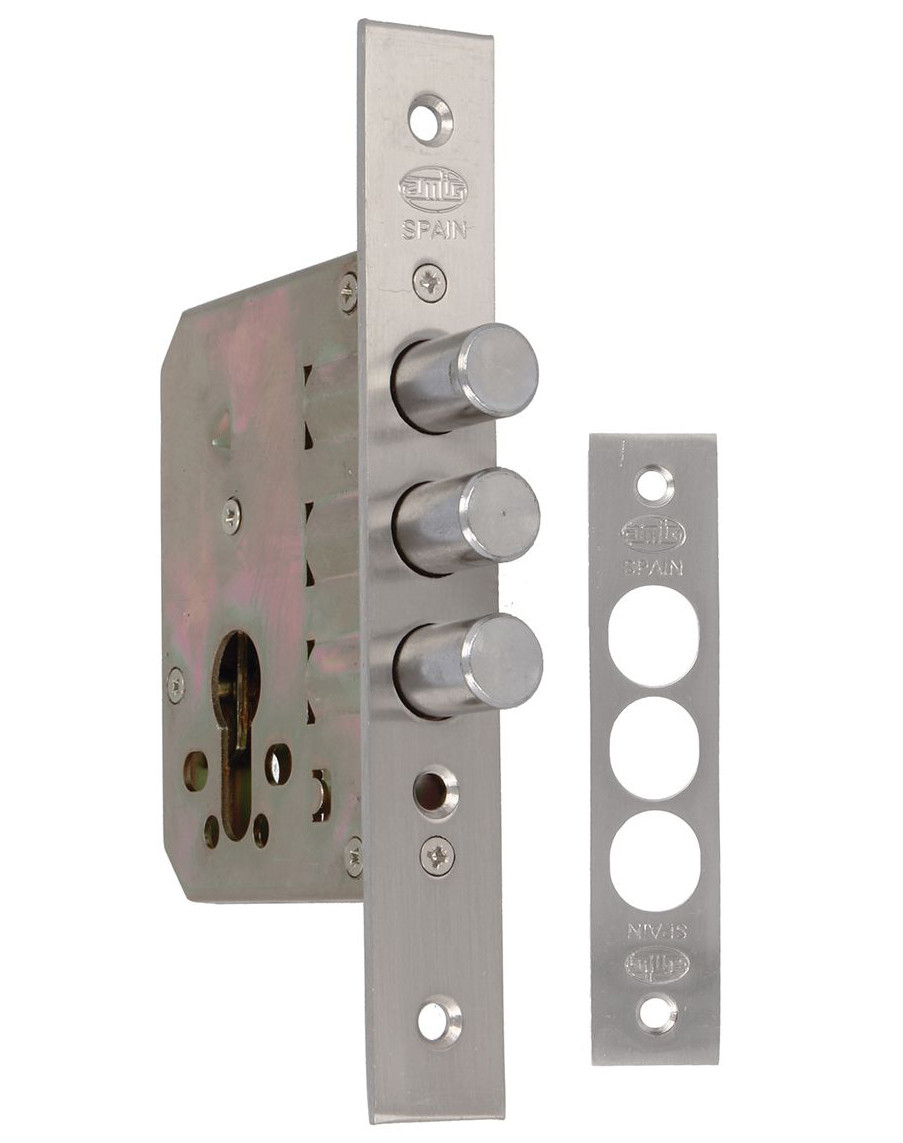 Додатковий замок Amig 102 50мм нікель матовий (Іспанія)