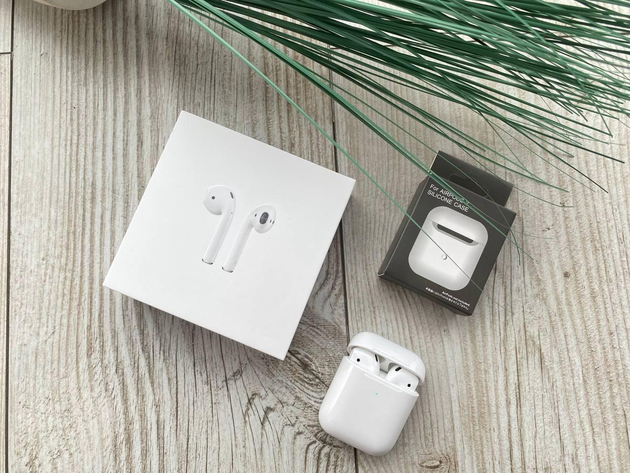 Беспроводные наушники AirPods 2 Bleutooth Гарнитура Безпровідні ...
