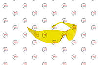 Очки защитные желтое стекло 1-й оптический класс, антицарапин, ударопрочный поликарбонат (35044 / I-FIT 2721)