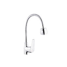 Змішувач для кухні з гнучким виливом Kroner KRM Odra - C039-1