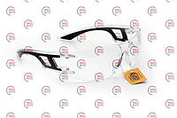 Очки защитные прозрачное стекло КОНТРАСТ 1-й оптический класс, антицарапин (480228) (Сила)