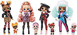 Дві ляльки та 25 сюрпризів L.O.L. Surprise! O.M.G. Winter Chill ICY Gurl Fashion Doll & Brrr B.B. Doll!, фото 4