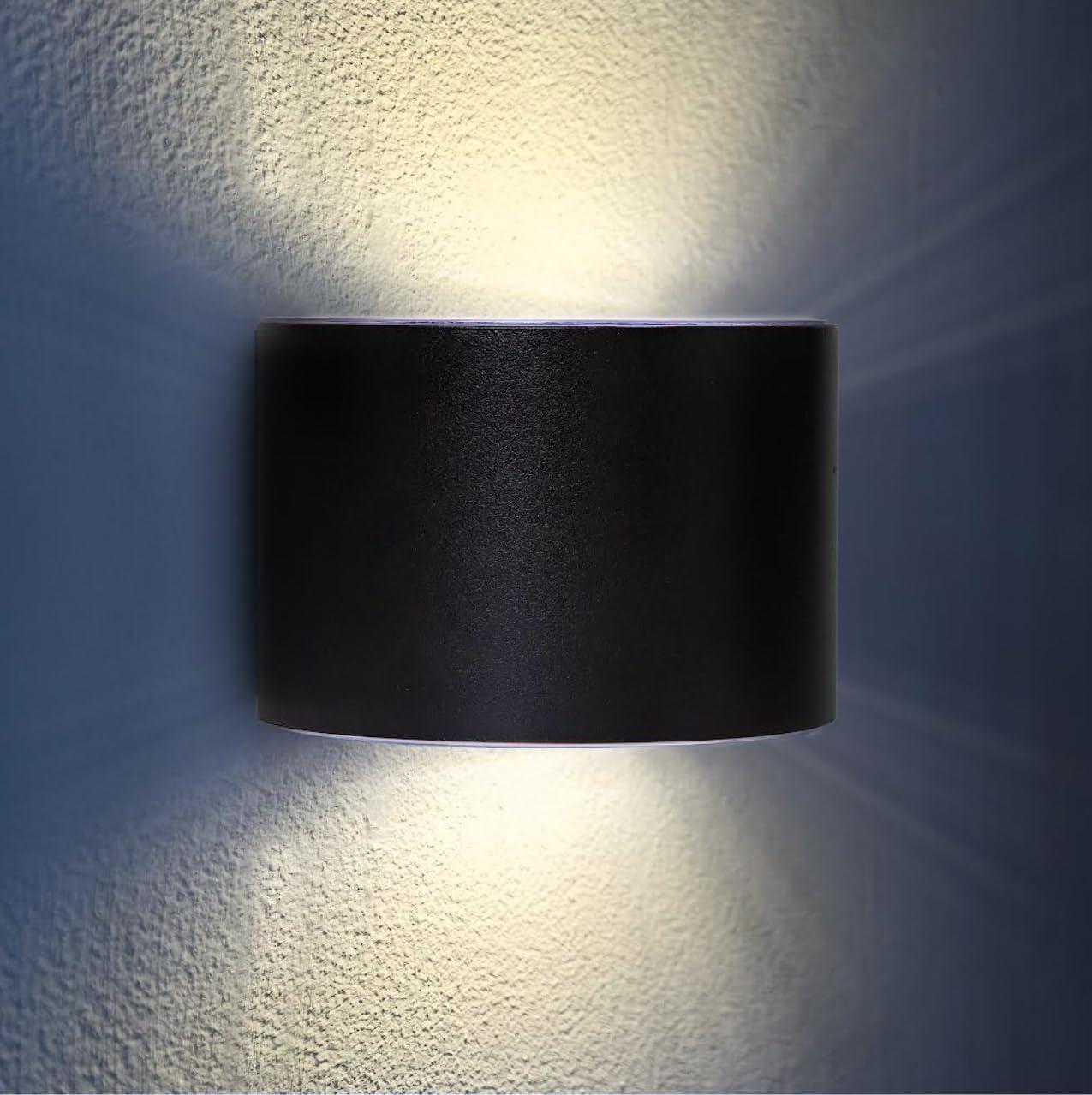 Настінні світильники Proxinova Solar Up and Down, бездротові садові настінні світильники, водонепроникні сталеві сонячні огорожі,, фото 1