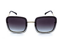 Солнцезащитные оригинальные очки CHANEL 4244 c395/S6 57мм. GRADIENT GREY