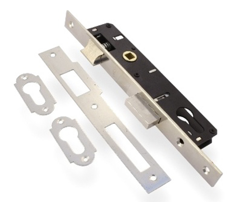 Замок врізний Apecs 3800-нікель NI (Китай)