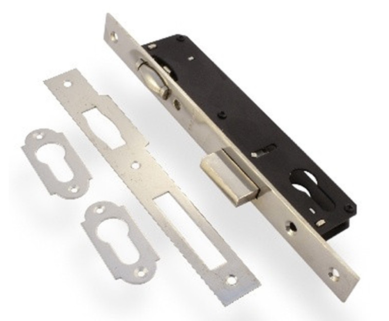 Замок врізний Apecs 39-R-NI нікель (Китай), фото 1