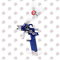 Пистолет покрасочный HVLP MINI d-1.2 с верхним пластиковым бачком 125мл, синий (PT-0122) (Intertool)