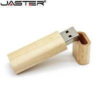 Флешка. 16 GB. USB Накопитель. Флеш-накопитель. JASTER. Дерево