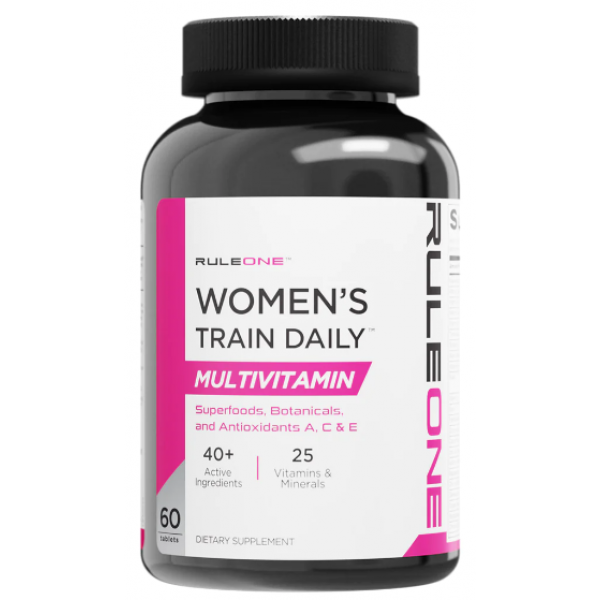 Вітаміни для жінок Rule 1 Women's Train Daily Sports Multi-Vitamin, 60 таб