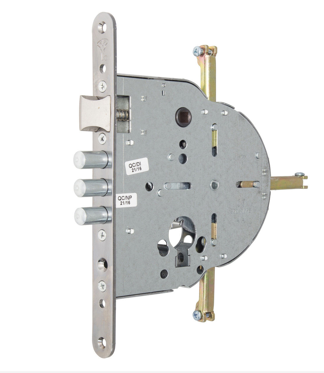 Замок врізний MUL-T-LOCK 4-WAY DIN M235/M267 CR UNIV ВЅ65мм 90мм w/o_SP (Ізраїль), фото 1