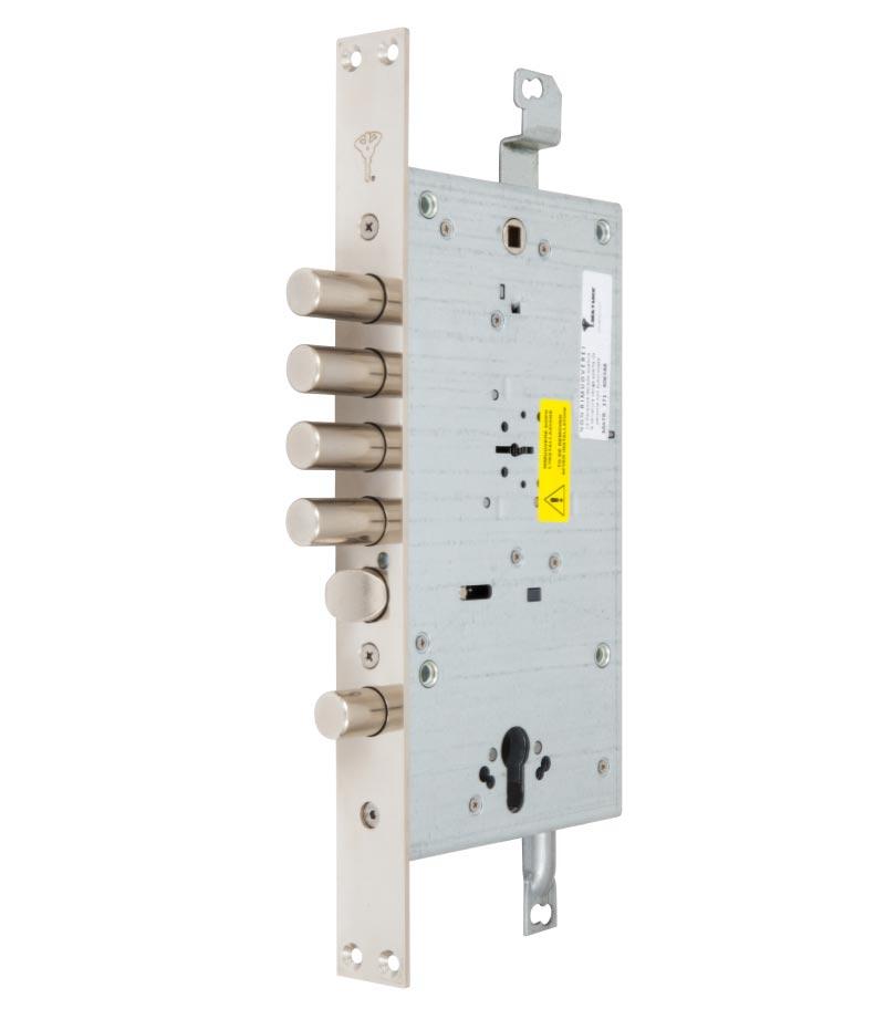 Замок врізний MUL-T-LOCK 3-WAY MATRIX+DIN DFM30328M CR UNIV ВЅ65мм 85мм 3KEY MTR_M 100мм w/o_SP (Ізраїль)