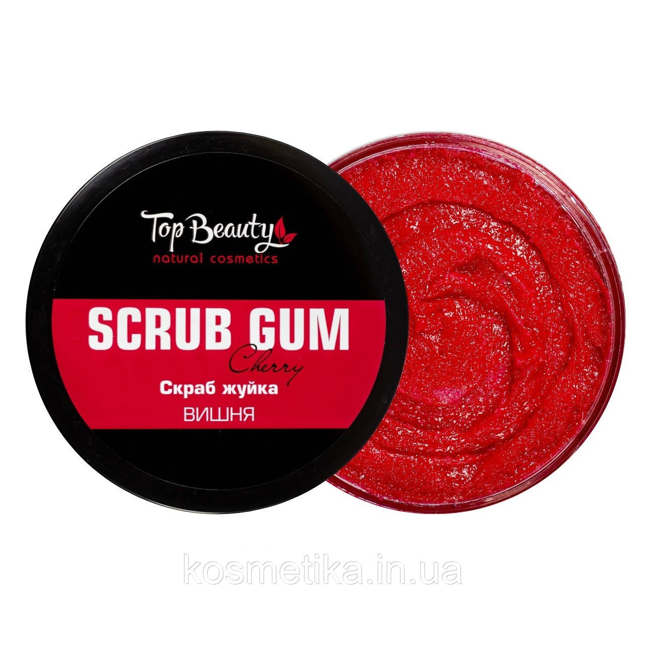 Скраб жуйка для тіла Top Beauty з ароматом вишні